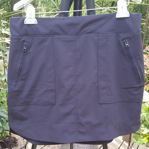 Athleta Black Skort - stretchy and so comfortable!